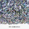100 Planos Acrílicos No Porosos Diamantes Fondo Plano Manicura Ab Blanco Pasadores Accesorios para Joyería DIY Accesorios para Ropa Wholesale