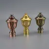 Tapones para Extremos de Barra de Cortina, Topes para Cortinas Romanas, Tapones Decorativos, Accesorios para Cortinas de Barra Romana, Tapones de Extremo con Cabeza de Trofeo