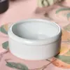Plato de Tinta Cerámico Pagoda con Tapa Plato de Agua Plato de Tinta Tinta Cartucho de Tinta para Caligrafía Estudiante Anillo Doble Anti-seco Cerámica Creativa