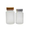 Suministro de fábrica de botellas de vidrio de boca ancha, botellas de boca grande, frascos para cápsulas de vitaminas, envases para alcohol, botellas de formas especiales