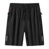 Pantalones cortos de verano para hombre, secado rápido, deportivos, casuales, frescos, holgados, talla grande, finos, adecuados para usar al aire libre, shorts de playa