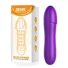 Masturbador femenino con vibrador y punta de cristal, juego combinado de juguetes sexuales para adultos, venta al por mayor