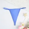Calcinhas Fio Dental Personalizadas Transfronteiriças para Mulheres, Tanga Sexy Estilo Europeu e Americano Sem Costura com Forro de Algodão, Roupa Íntima Feminina Amiga da Pele