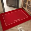 Tapetes de Entrada para Puerta de Estilo Chino, Tapetes de Entrada para Puerta de Alta Gama Antideslizantes y Resistentes a las Manchas, Tapetes y Alfombras para Puerta de Entrada de Casa