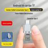 TF leitor de cartão por atacado adequado para o telefone móvel tablet leitura direta TF cartão atacado leitor de cartão de alta velocidade no fornecimento de estoque
