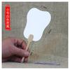 Mini Abanico Redondo Pequeño Papel Xuan Semi-Maduro Abanico de Papel de Doble Cara Venta al por Mayor Abanico de Palacio de Estilo Antiguo Abanico Caligrafía Pintado a Mano en Blanco