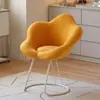 Cadeira Pétala, Banqueta de Maquiagem Tendência, Cadeira de Maquiagem de Luxo Leve para Quarto de Menina, Banqueta de Penteadeira Simples de Luxo Leve