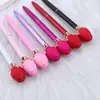 Nova Caneta Esferográfica de Flor, Caneta Esferográfica em Formato de Rosa para o Dia dos Namorados, Para Presentear, Caneta de Presente de Alto Valor, Atacado em Estoque