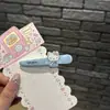 Lindo Estrella Kt Gato Pico de Pato Pinza Nuevo Dulce Niña Flequillo Lateral Pinza Dopamina Colorido Dibujos Animados Pinza para el Cabello