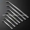 Fabricante de Pinzas de Acero Inoxidable Suministra Pinzas de Jardinería Engrosadas de Codo, Pinzas para Escorpiones, Pinzas para Suculentas