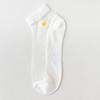 Calcetines de Margaritas Pequeñas Calcetines Cortos para Mujer Algodón Poco Profundo Verano Verano Delgados Calcetines de Encaje Floral Calcetines de Cristal Ins Tendencia Popular en Internet