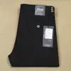 Calça Casual Masculina de Algodão Viscose Modal Stretch para Outono e Inverno, Corte Reto, Slim Fit, Cintura Média, Macia, Quente, Grossa, Nova Chegada