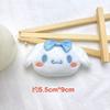 Peluche de Dibujos Animados Perro Canela Melody Accesorios DIY para Ropa Pasador Diadema Estilo Japonés Broche Sanrio Accesorios Decorativos