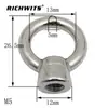 Tuerca de elevación estilo japonés de acero inoxidable 304 Tuerca de anillo de elevación JIS1169 tuerca de anillo aparejo de acero inoxidable