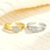 Anillo de Cola de Diamante de Amor de Venta Caliente Transfronterizo Diseño de Nicho para Mujer Moda Versátil Moda Personalizada Anillo Pequeño Anillo de Cola Venta al por Mayor