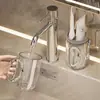 Set de Tazas de Tocador de Viaje Taza Portátil para Enjuague Bucal Cepillo de Dientes Pasta de Dientes Caja de Almacenamiento para Cepillo de Dientes Taza para Cepillo de Dientes
