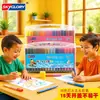Plumones de Acuarela Lavables para Niños, Set Especial de Plumones de Colores para Dibujo Artístico de Estudiantes de Primaria, Plumones para Pintar de Jardín de Infancia al por Mayor