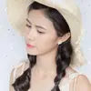 Pendientes Estilo Coreano Mori Hoja Dulce Gancho para Oreja Pendientes Cortos Simples Dulces para Mujer