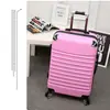Mala de Rodinha Giratória Personalizável para Mulheres 20 polegadas Mala de Viagem Masculina 20 polegadas Tendência Versátil Cor Sólida Bagagem
