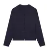 Colección Otoño 2026: Chaqueta de Punto para Mujer de Moda Callejera Transfronteriza Europea y Americana con Detalle de Nudo w016 21359