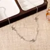 Amazon Venta Caliente Transfronteriza Minimalista Personalizado Acero Inoxidable Hueco Cadena Cruz Pequeña Collar Joyería Al por Mayor