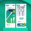 Cabo de dados de carregamento rápido de 100W para telefone oppo Xiaomi vivo Huawei Apple Cabo de carregamento flash USB fornecimento direto da fábrica