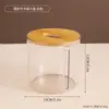 Caja de Pañuelos Transparente de Bambú para Uso Doméstico, Caja de Pañuelos de Escritorio para Sala de Estar, Caja Creativa Simple para Guardar Servilletas