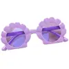 Gafas de Sol para Niños Estilo Nuevo, Gafas de Sol para Niños Súper Lindas con Forma de Concha, Gafas de Protección Solar para Exteriores y Anti-UV para Hombres y Mujeres
