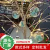 Personaliza Fabricante Bolas de Plástico Transparente para Mascotas de Navidad, Colgantes Festivos y Adornos que se Pueden Imprimir con Logos, Modelos de Personalización de Escenas Exclusivas