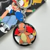 Llavero Caliente de Anime Pokemon Aleación de Zinc Rodamiento Diseño Giratorio Criaturas Mágicas Lindas