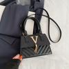 Bolso de Hombro Estilo Academia para Mujer 2024 Nuevo Alta Gama Moda Bolso de Hombro Popular para Viajar Cruzado Pequeño Cuadrado