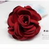 Taobao Más Vendido Tela de Gama Alta Flor de Camelia Broche Flor Grande Vestido de Novia Corsé de Escenario Flor para el Cabello Joyería