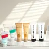 Conjunto de Cuidados Descartável para Shampoo e Gel de Banho de Hotel de Luxo Leve, Suprimentos Portáteis de Viagem para Pousadas e Viagens, Atacado