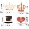 Deseo Venta caliente Nueva joyería Dibujos animados Lindo Caballero Sombrero Corona Amor Broche Fuente transfronteriza Venta caliente