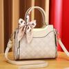 Bolsa de alta qualidade feminina 2025 nova moda bolsa tote texturizada primavera versátil estilo western bolsa de ombro transversal