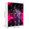 Calendario de Cuenta Regresiva Navideña para Grupo de Chicas Cazadoras de Kpop Transfronterizo Caja Sorpresa Mochila Llavero de Coche Colgante Acrílico