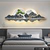 Pintura Decorativa para Dormitorio, Pintura de Paisaje de Lujo Ligero y Elegante, Nuevo Modelo 2026 Pintura con Luz LED, Pintura Luminosa para Colgar en la Pared para Cabecera y Pie de Cama