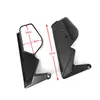 Acessórios Universais para Motocicleta Asa de Vento Modificada Espelho Retrovisor Refletor de Motocicleta Yamaha Asa de Vento Espelho de Ré
