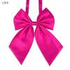 Camisa de Estilo Coreano para Mujer con Cuello Florido Estilo Academia Británica Sin Corbata Lazo Azul y Negro Profesional para Banco Hotel Azafata