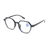 Nuevo Marco de Gafas de Moda Cuadrado con Patillas Retro de Arroz Anti Luz Azul Espejo Plano Protección Ocular contra Radiación de Computadora