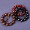 Seis Coleção Sândalo Sândalo Verde Ébano Sândalo Vermelho Seda Dourada Phoebe Pele de Tigre Contas de Sândalo Pulseira 2.0 Pulseira Masculina
