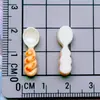 Mini Comida y Juguete Tenedor Palillos Cuchara Carcasa de Teléfono Móvil Pegatina de Refrigerador Pasador Hecho a Mano Joyería Accesorios de Resina