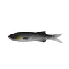 Cebo Suave para Pesca con Señuelo Transfronterizo Cebo Suave de Cola Bifurcada para Lucio y Róbalo Cebo Suave de Gusano
