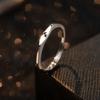 Anillo de Plata Esterlina 925 Doce Constelaciones Femenino Diseño Nicho Personalizado Anillo Abierto Simple Anillo de Dedo para Estudiante Ins Trendy