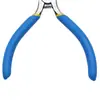 Los fabricantes suministran alicates de pino de 5 pulgadas alicates de corte superior alicates para cremalleras mango azul y amarillo alicates para joyería hecha a mano DIY