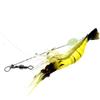 Camarón 9cm 6G Simulación con Anzuelo Señuelo Blando Camarón Especial Señuelo Luya Equipo de Pesca Pesca Nocturna Camarón Camarón Luminoso