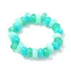 Tendência de Moda Transfronteiriça Edição Limitada de Verão Pulseira de Contas Degradê Estimuladora de Dopamina para uma Vibe de Férias Animada, Estilo Feminino