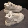 Botas de Nieve de Suela Gruesa para Mujer 2026 Invierno Más Terciopelo Más Grosor Botas Cortas Martin Zapatillas Deportivas de Caña Alta Zapatos de Tablero Cálidos Zapatos Grandes de Algodón