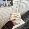 Bolso de Hombro Casual de Lunares con Lazo a la Moda, Bolso de Mano Elegante Dulce y Moderno de Color Sólido, Bolso Cruzado Fresco de Moda