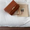 2025 Nuevo Bolso de Verano para Viajeros Bolso Kelly Bandolera Bolso de Hombro Estilo Coreano Moda Bolso Cuadrado Pequeño Bolso Simple Bolso de Mujer
